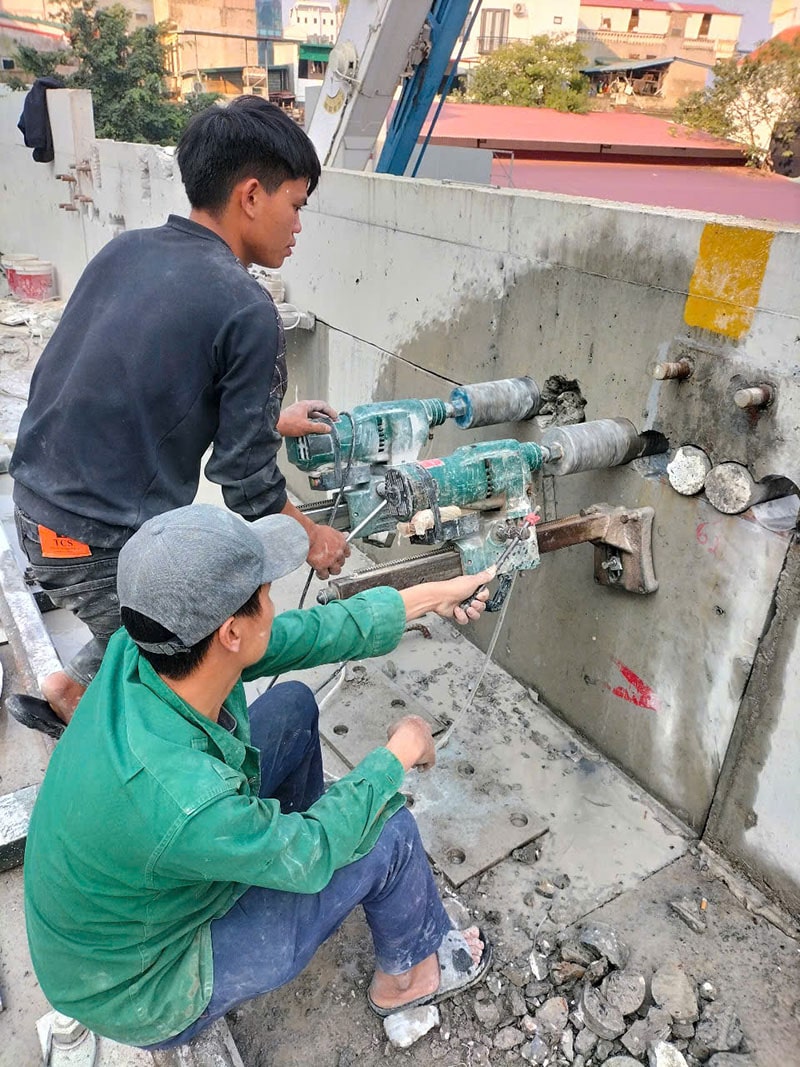 Khoan cắt bê tông chuyên nghiệp