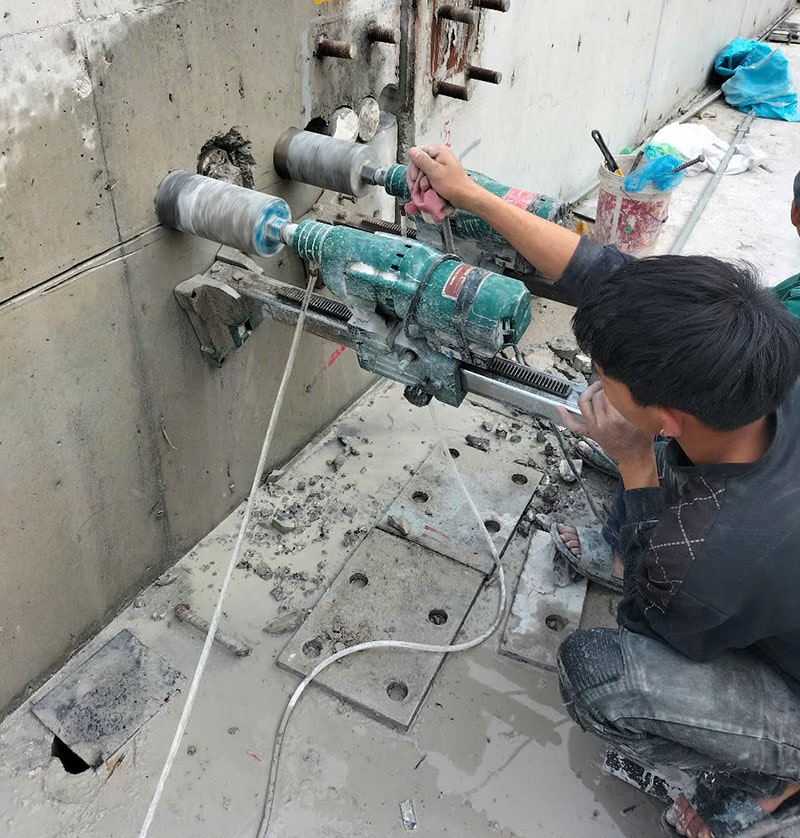 Máy móc khoan cắt bê tông